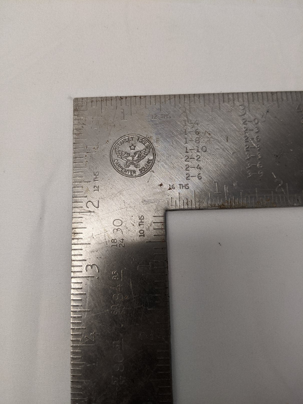 24" x 16" Carpenter Squares - Stanley, Empire, Pittsburgh, Mixed Lot of 6 Used