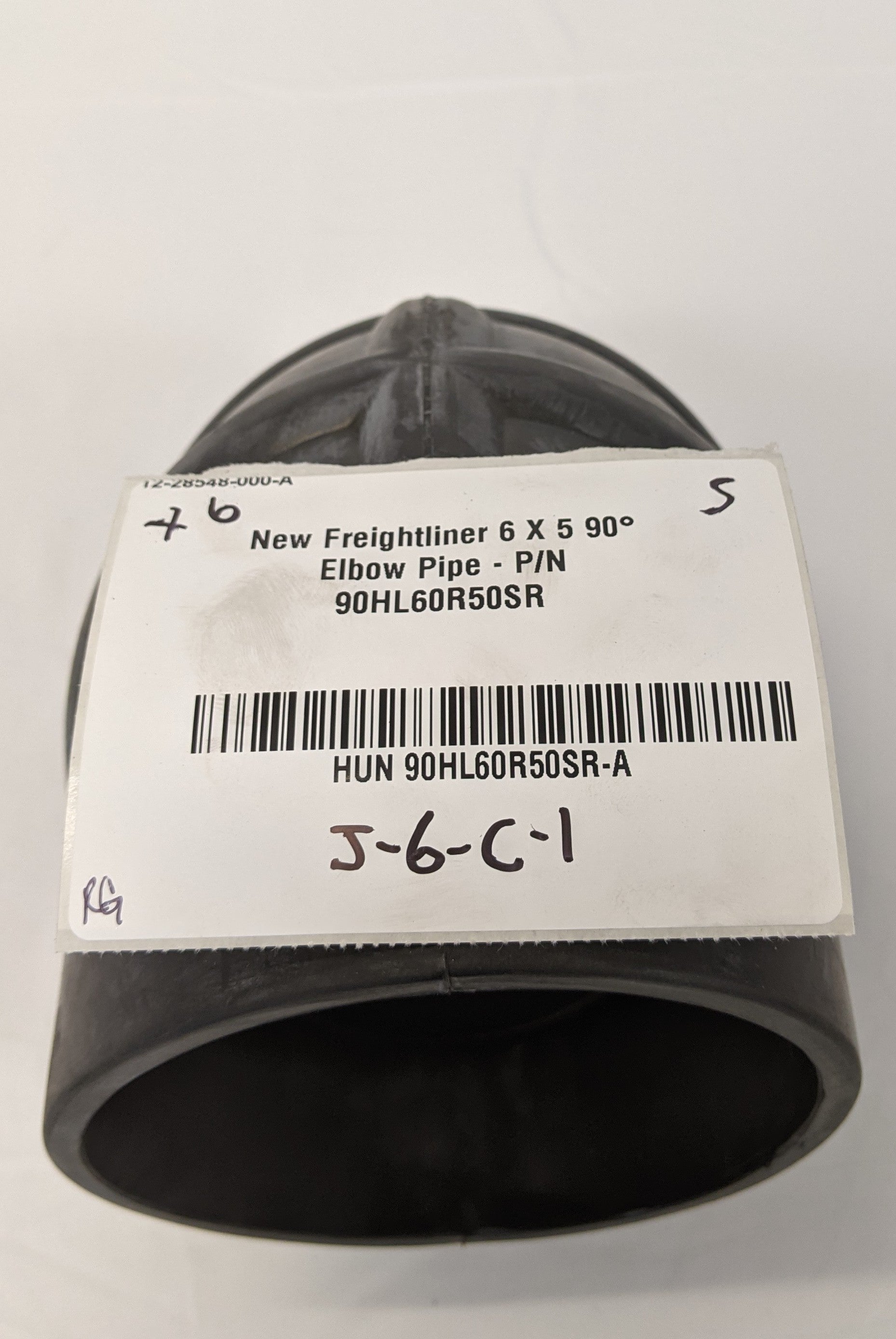 New Freightliner 6 X 5 90° Elbow Pipe - P/N  90HL60R50SR (10120805515580)