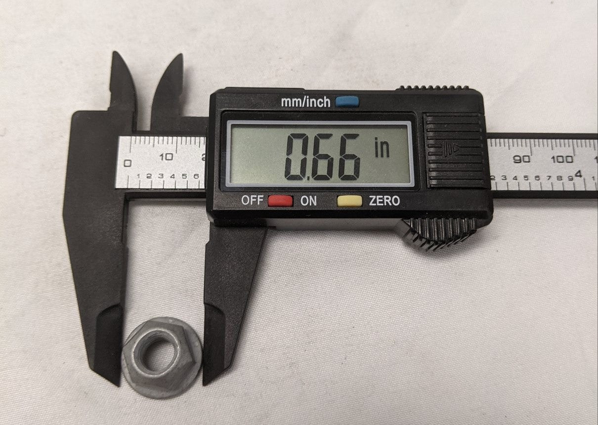 5/16"-18 Grade 8 Galvanized Flange Lock Nuts - Lot of 200 - High Strength Coarse Thread