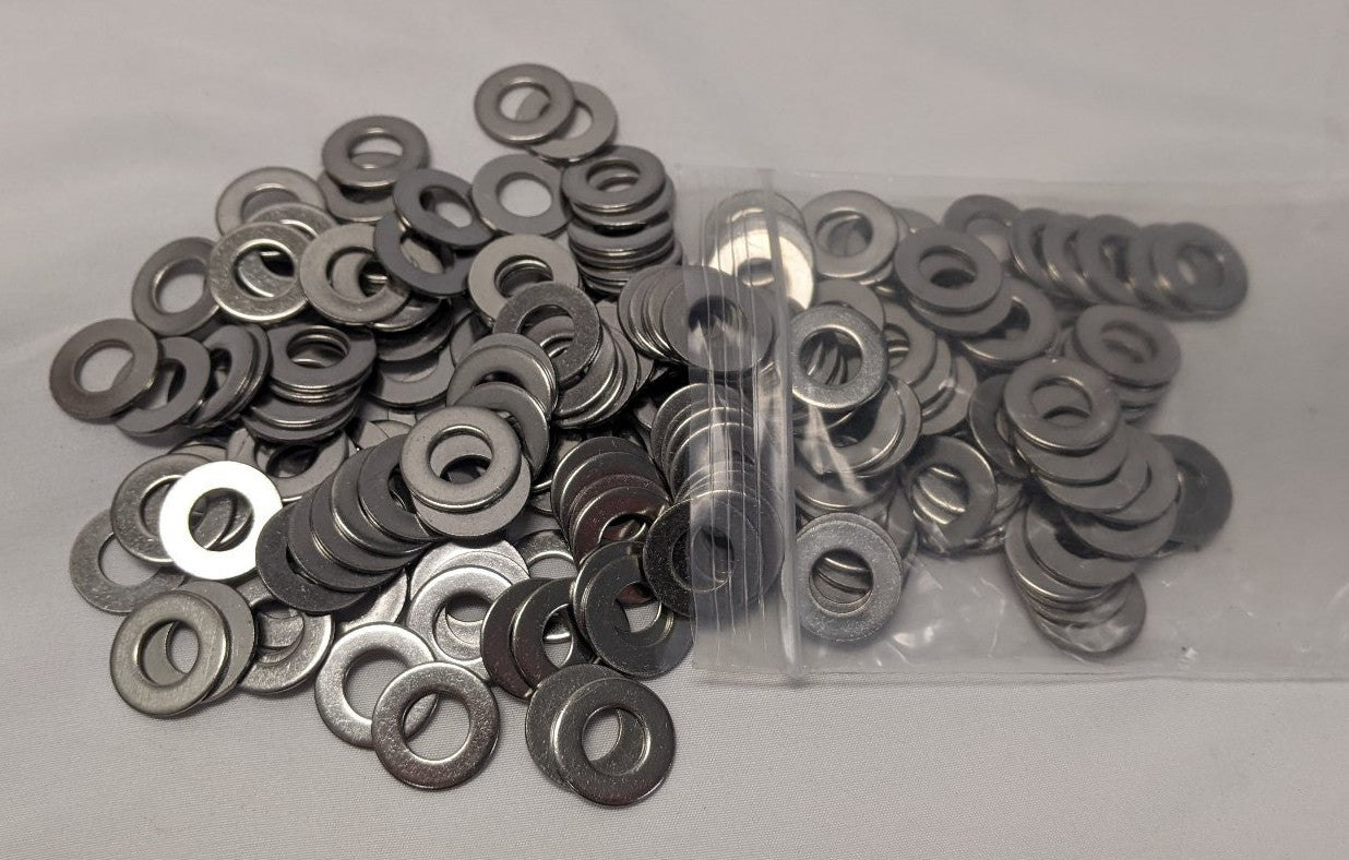 3/8" Stainless Steel Washers Zinc 13/16" OD Lot/200