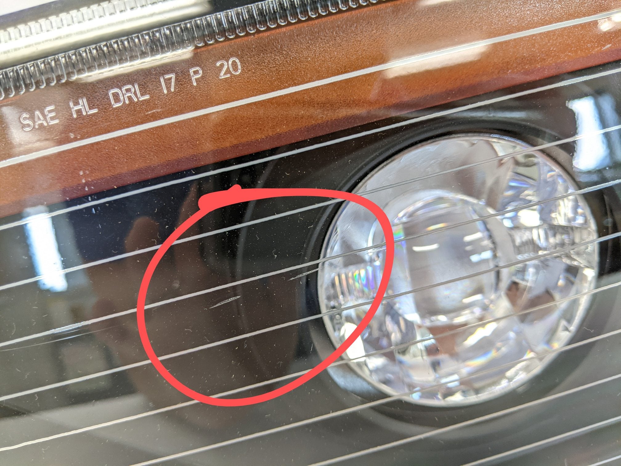 Western Star 47X, 49X SFA LH Amber LED Head Light- P/N A66-10227-030 (10119127302460)