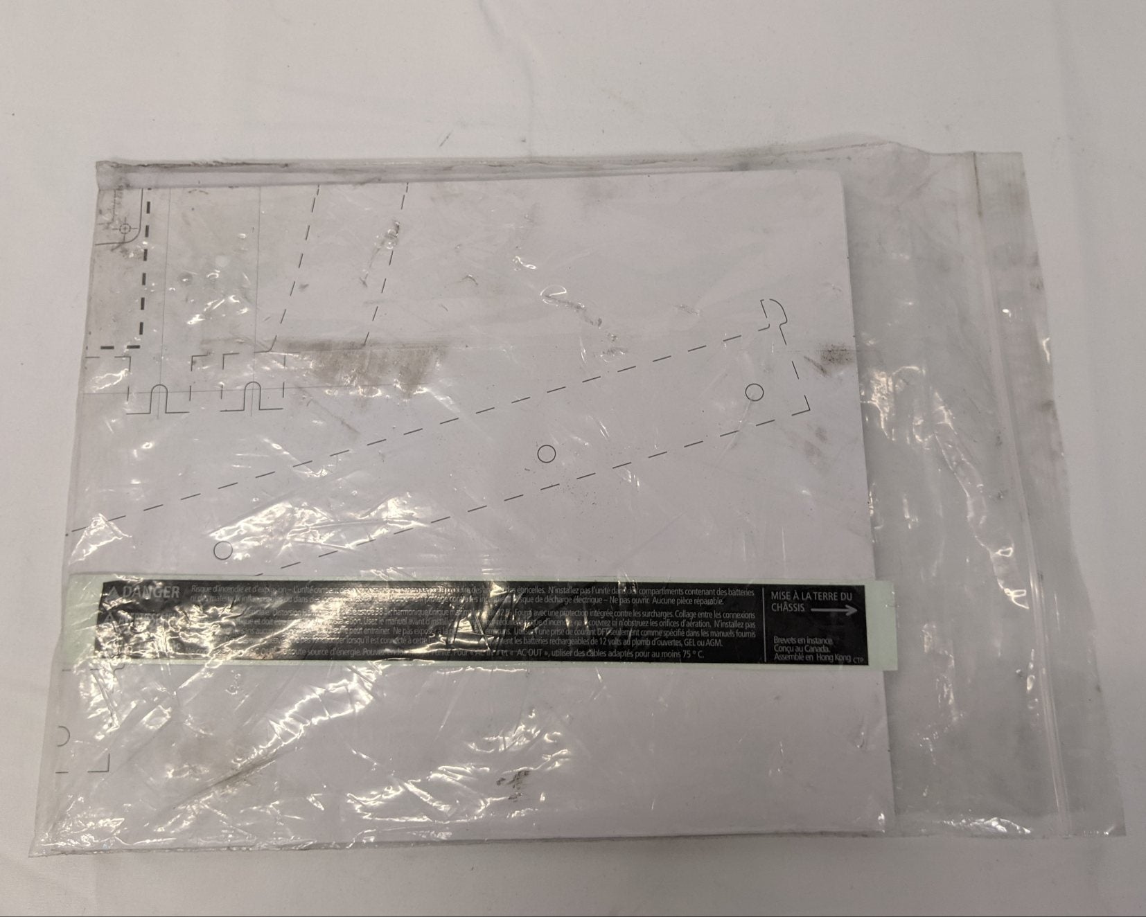 Partial Xantrex Freedom HF 1500W Inverter Assy - P/N  A06-93338-001 (10125178667324)