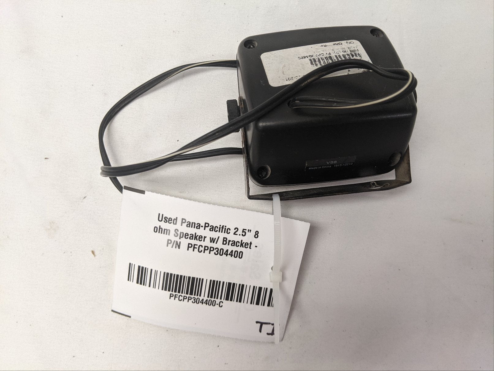 Used Pana-Pacific 2.5" 8 ohm Speaker w/ Bracket - P/N  PFCPP304400