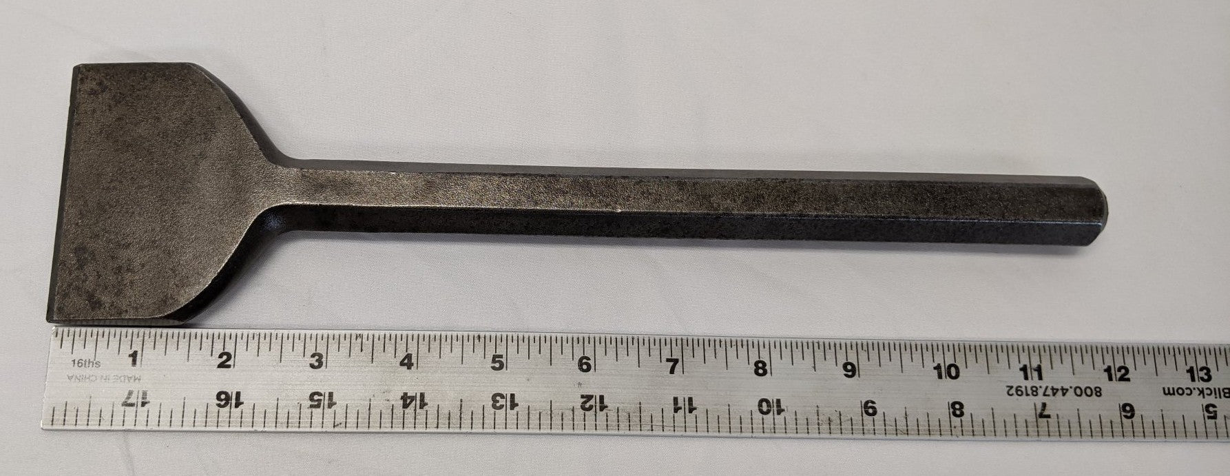 Wide Flat Steel Chisel 12" x 3" Heavy Duty