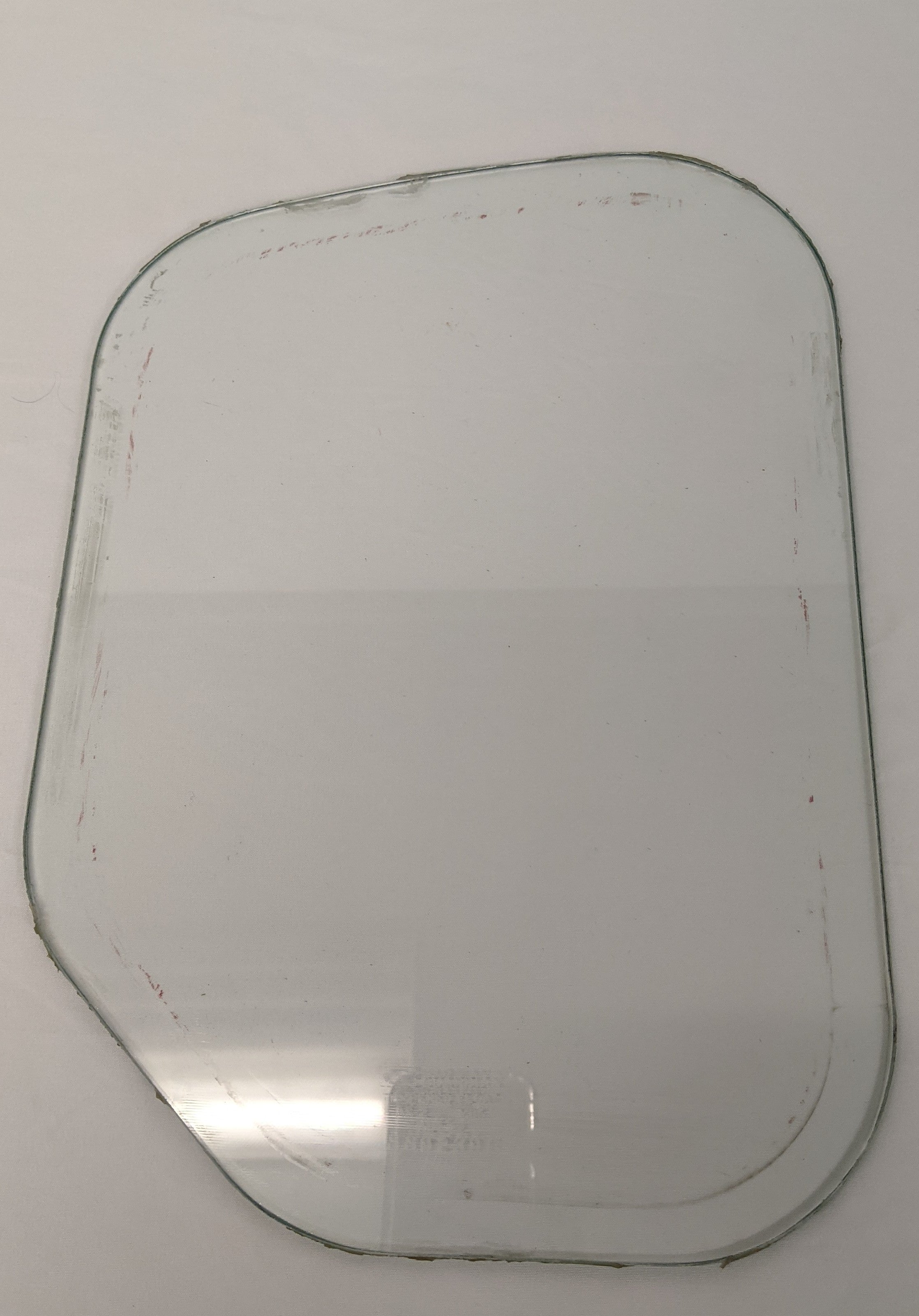 Used Freightliner Columbia RH Lower Door View Window Glass - P/N 18-30339-000 (10114317386044)