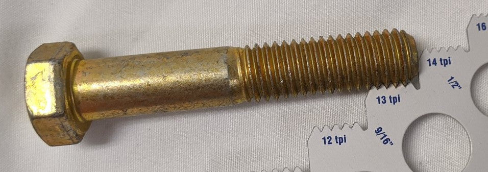 *Lot of 25* New 1/2"-13 x 2 3/4" Partly Threaded Coarse Grade 8 Steel Hex Bolts