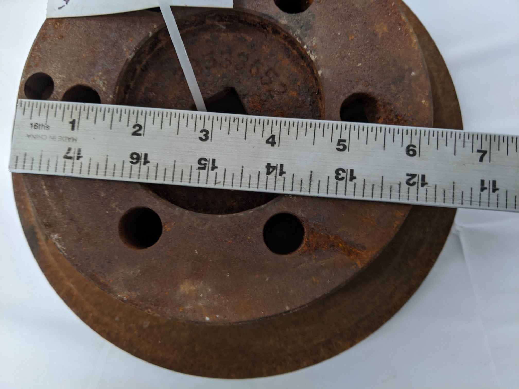 Used Detroit Series 60 Engine 10 Groove Crankshaft Pulley - P/N DDE 23533652