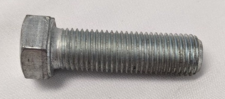7/16"-20 x 1.5" Grade 5 Zinc Hex Bolts Fine Thread - Lot/30