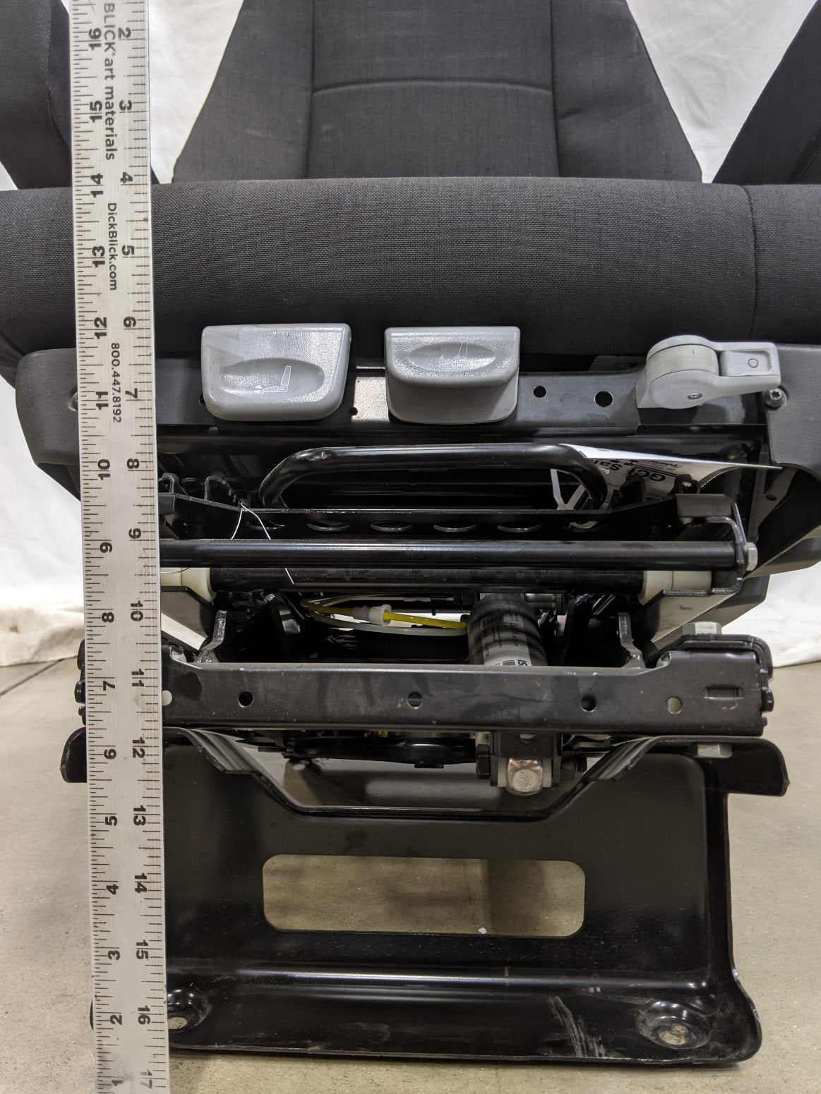 ISRI Freightliner M2 LH Level 2 Black Cordura Driver's Seat - P/N 816107 164