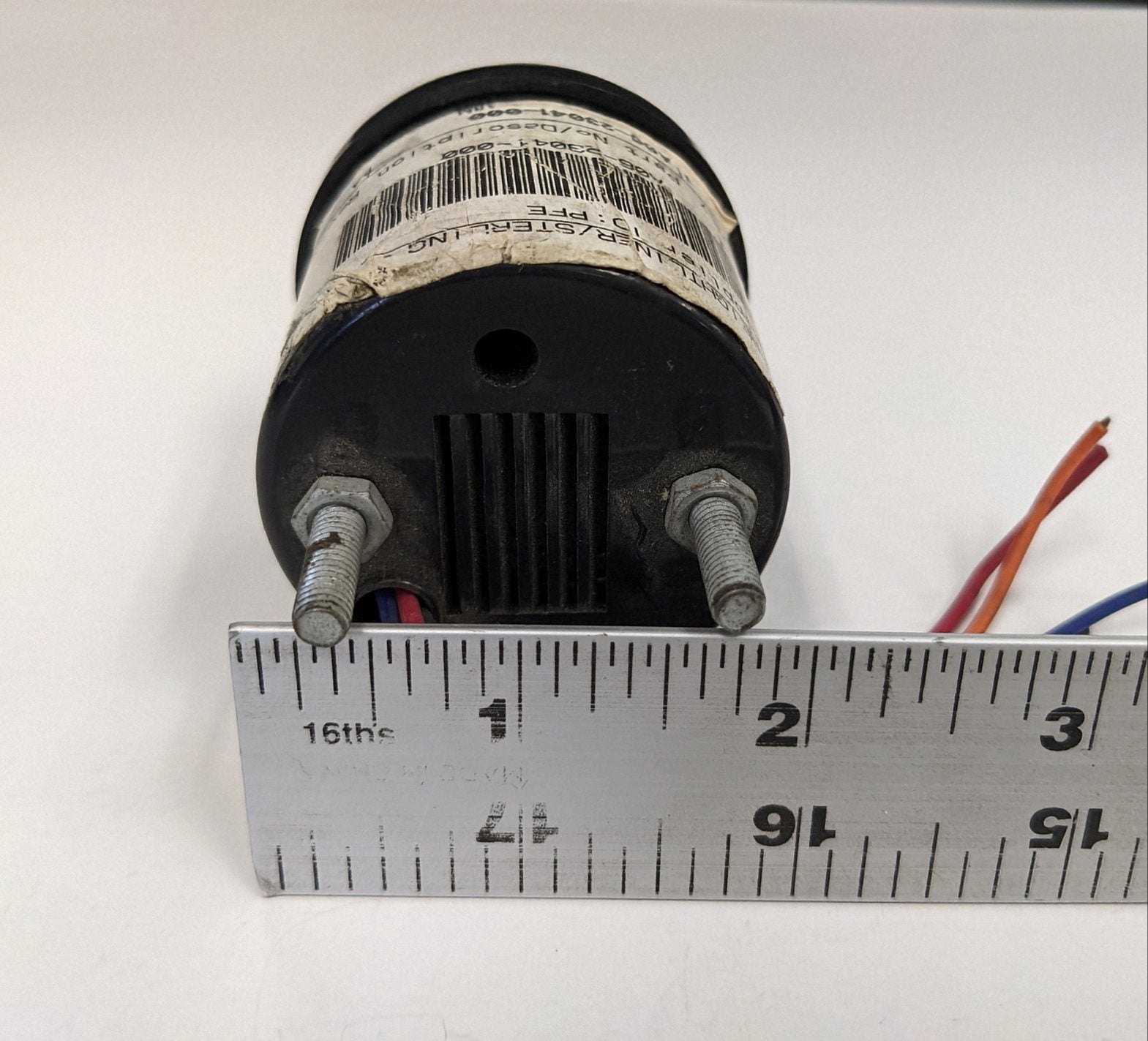 Damaged Freightliner Cascadia Black Digital Alarm Clock - P/N A06-23041-000 (10122020716860)