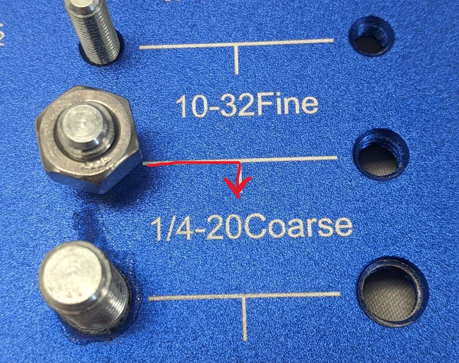 *Lot of 200* New 1/4"-20 Coarse Stainless Steel Nuts