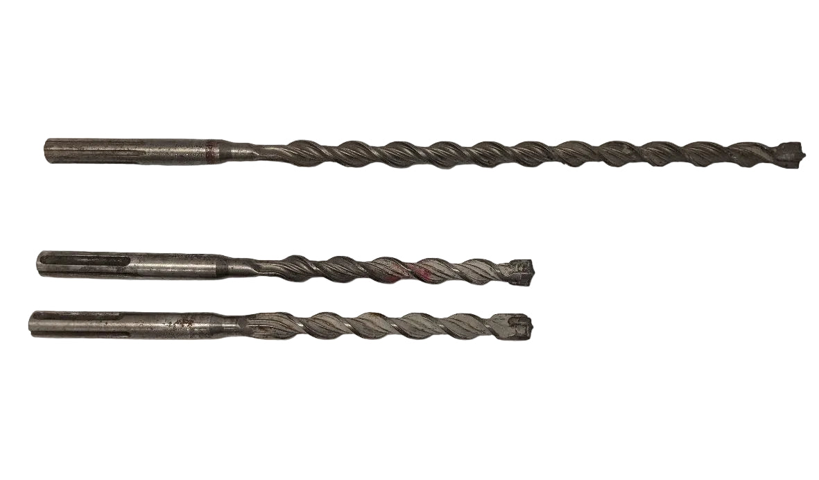 Hilti 3/4" SDS Max Masonry Drill Bits | Lot of 3 | Tungsten Carbide | 13" & 21"