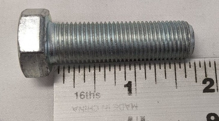 *Lot of 15* New 1/2"-20 X 1 3/4" Fully Threaded Grade 5 Steel Hex Bolts