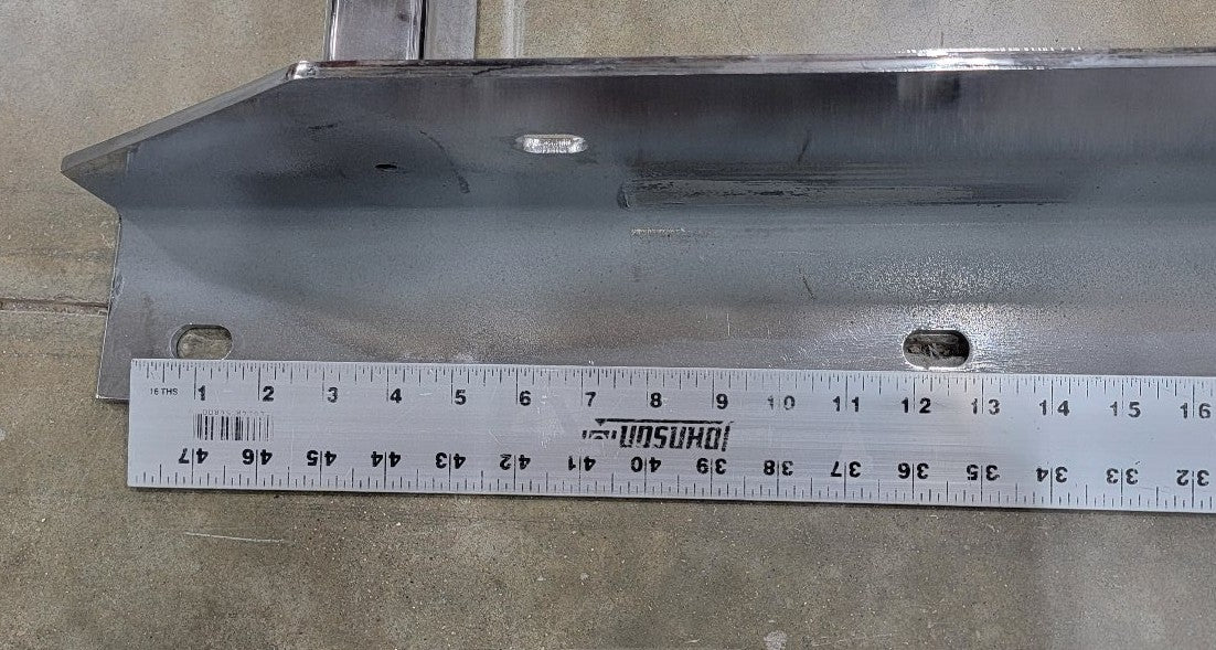 Western Star 49X Chrome Bumper Grille Guard - P/N  A21-29158-001