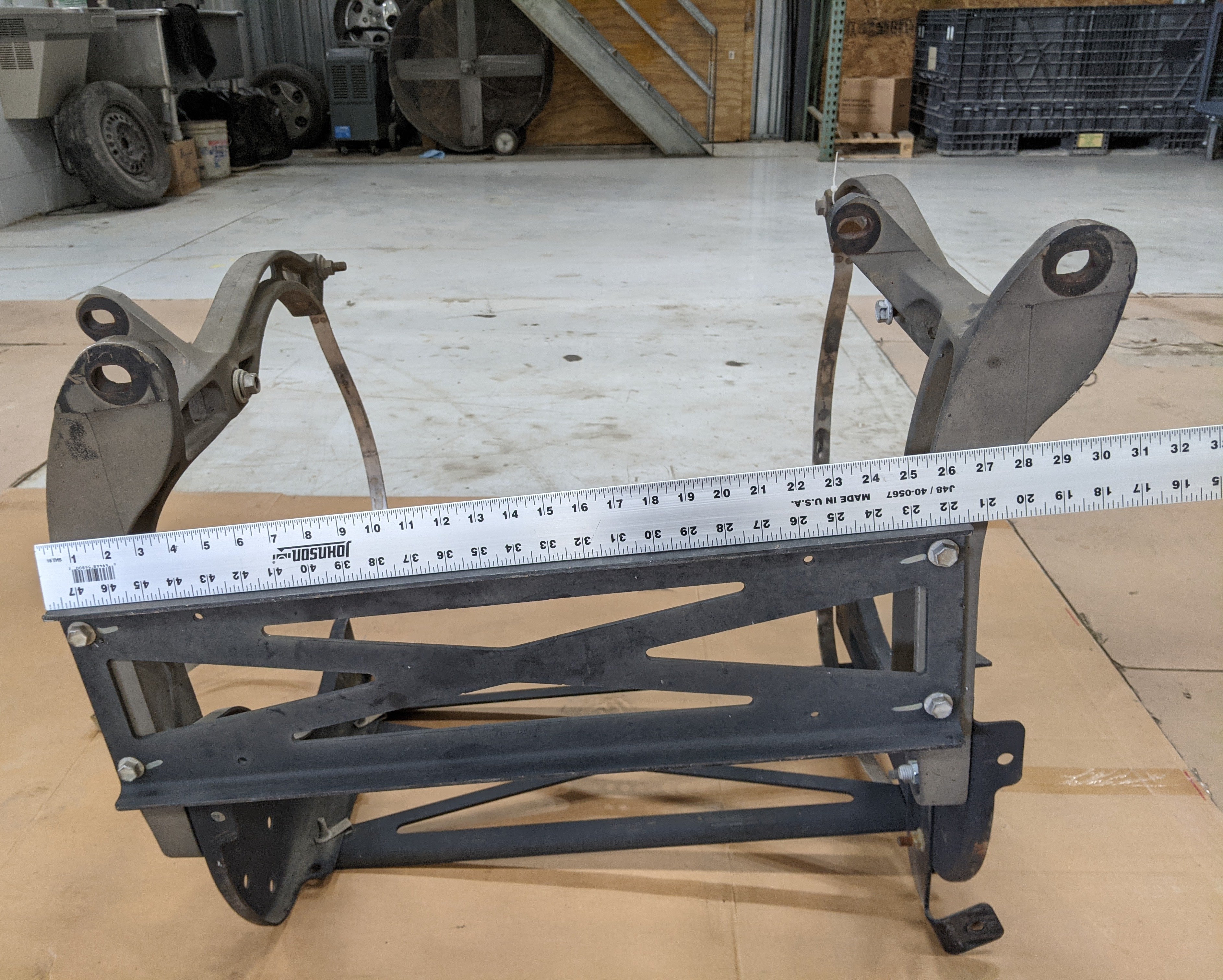 Used Cummins X15 DPF Bracket Assembly | P/N 4064669C3