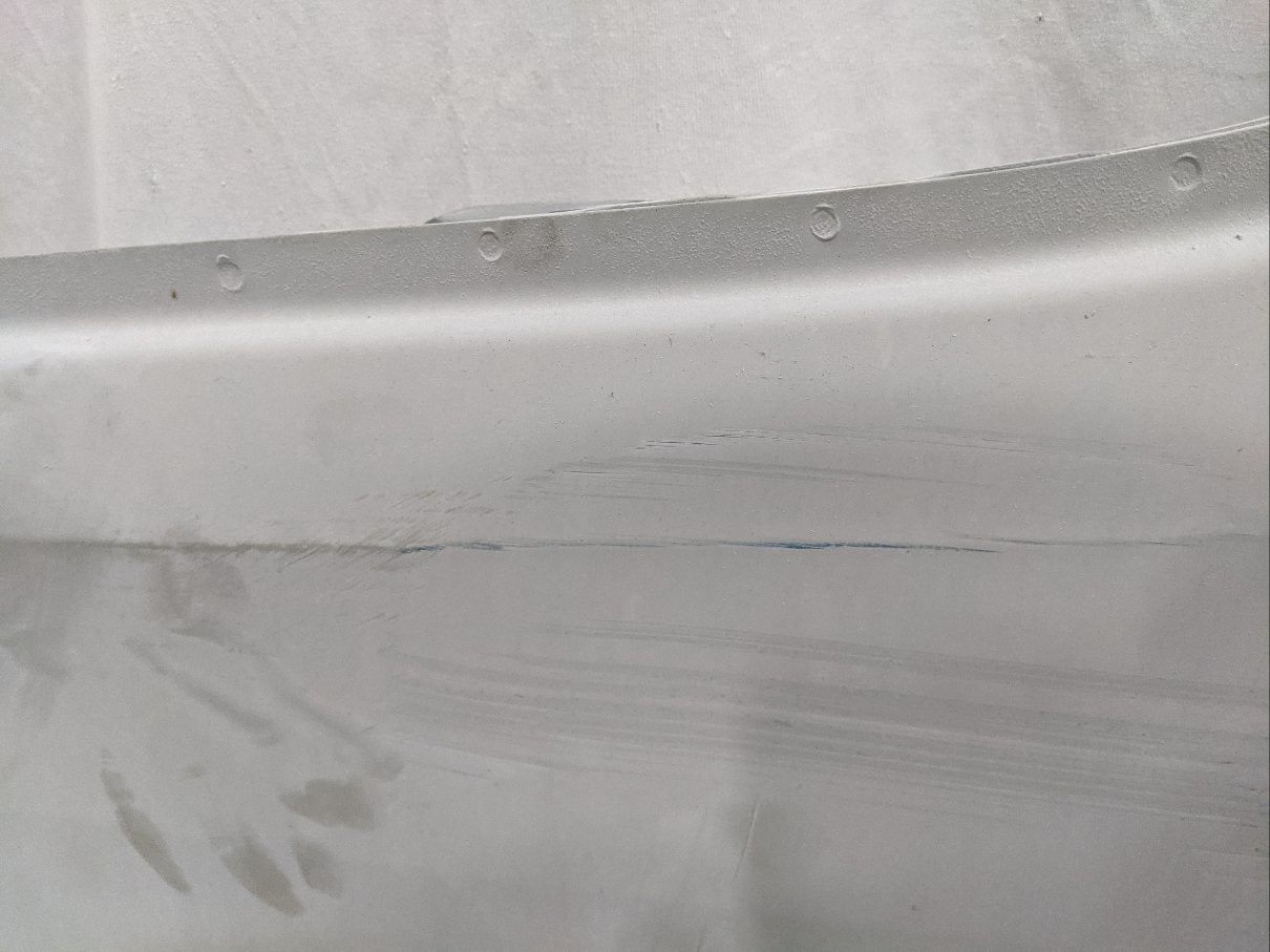 Damaged Freightliner M2 Plus LH (Driver's Side) Door (Bottom Corner Bent)