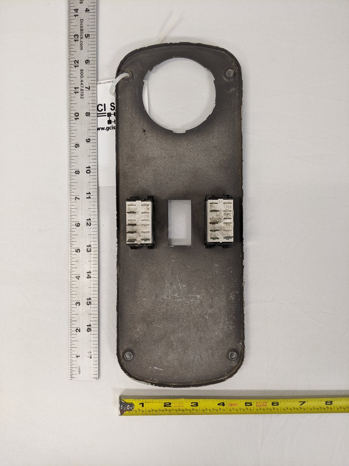 Used Freightliner Columbia Sleeper Light Switch Control Panel - P/N 22-43811-003