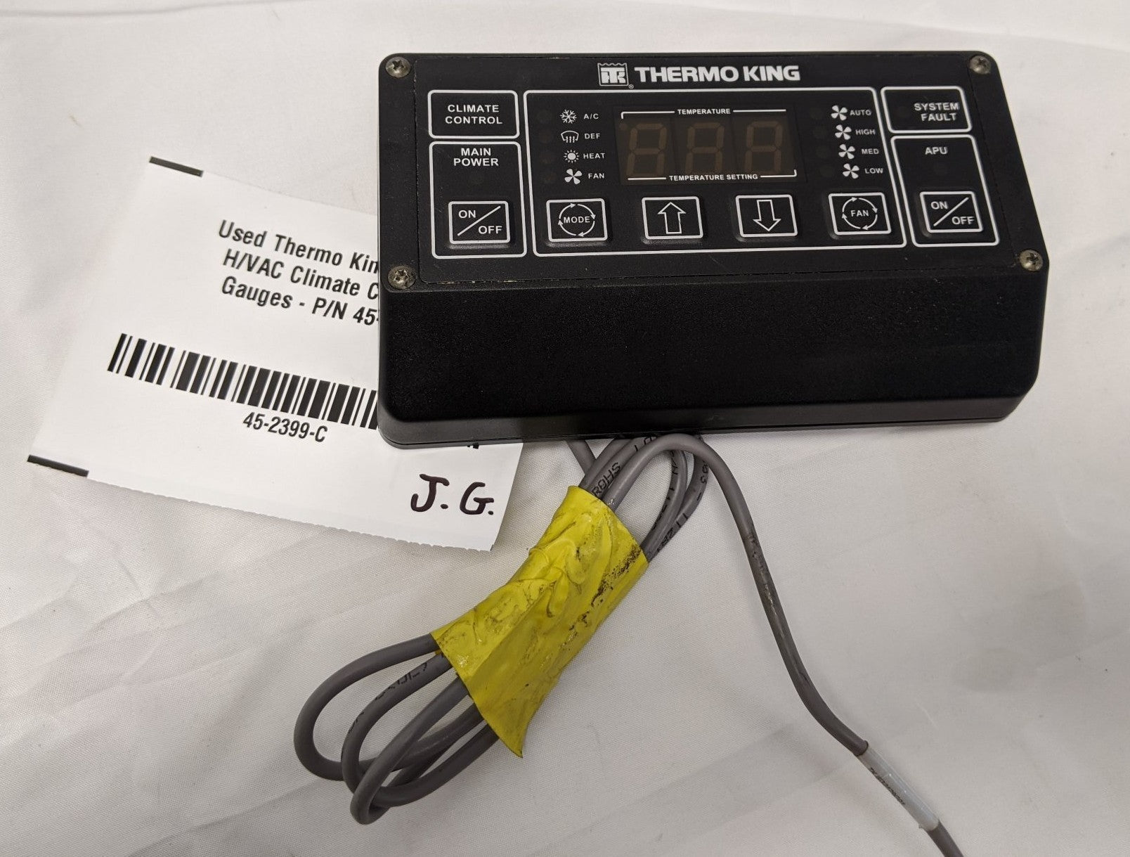 Thermo King Digital H/VAC Climate Control Gauges - P/N: 45-2399 - Used