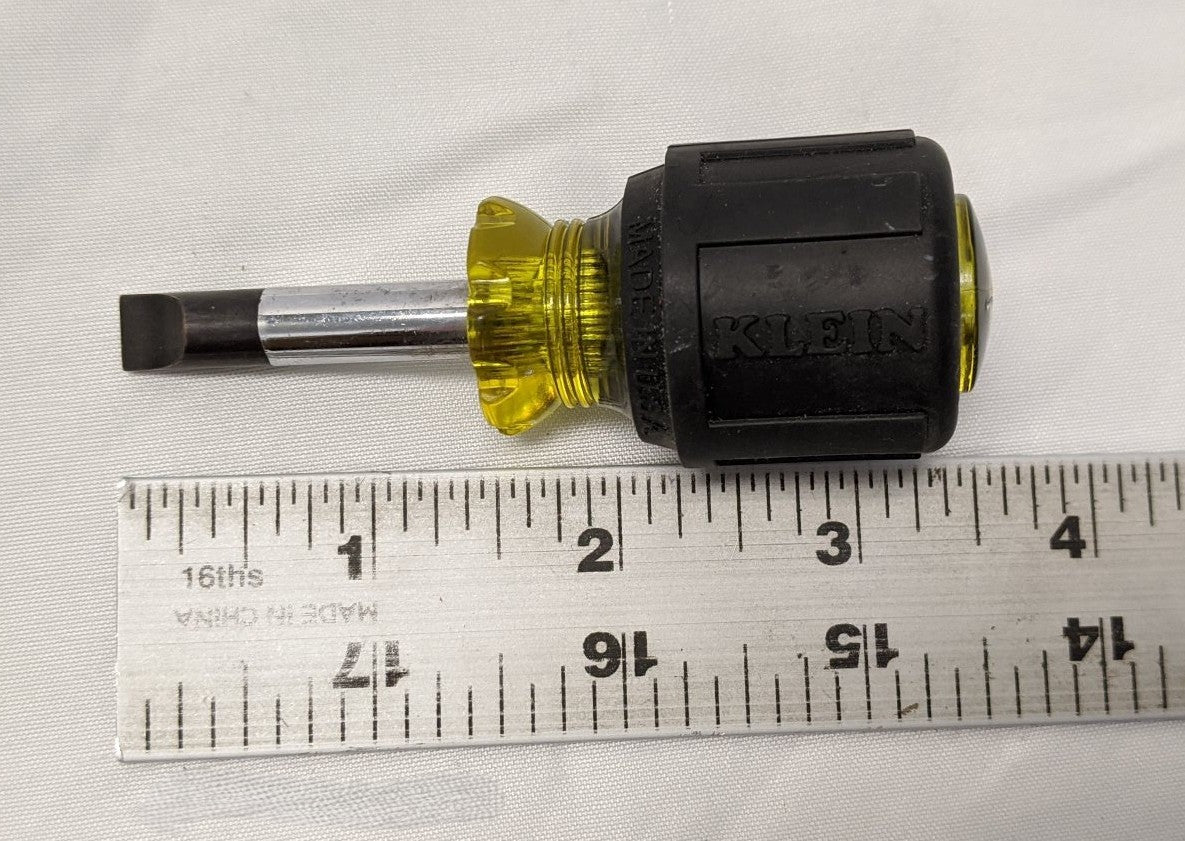 Klein Flathead Screwdriver (3-Piece Set) - Used