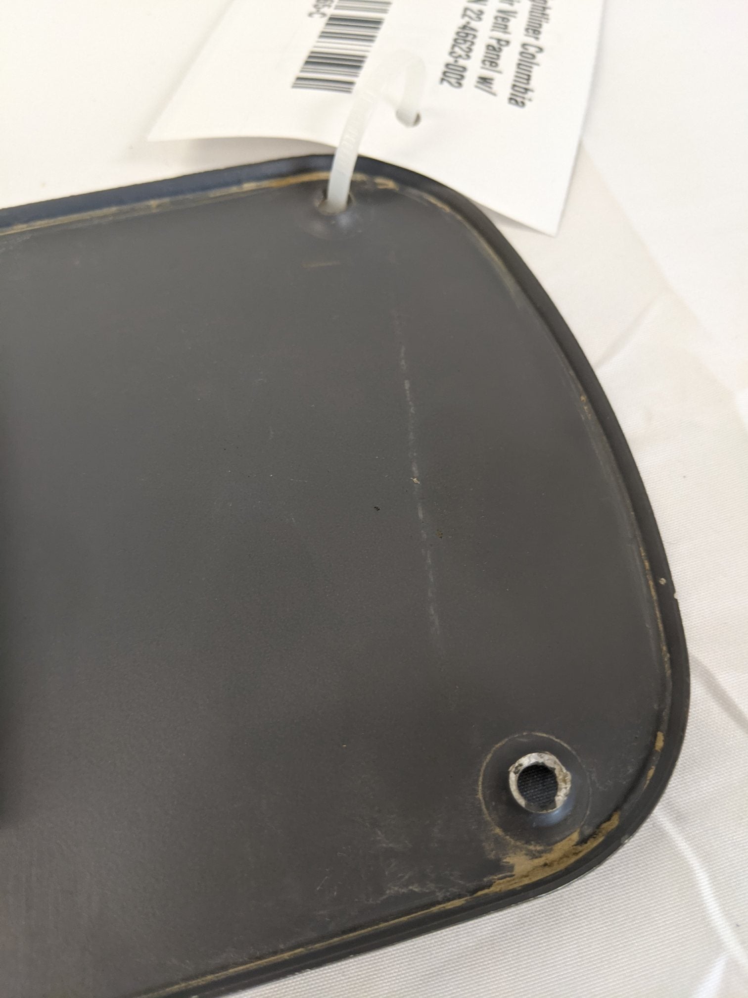 Used Freightliner Columbia Sleeper Air Vent Panel w/ Louver - P/N 22-46623-002 (10122021732668)