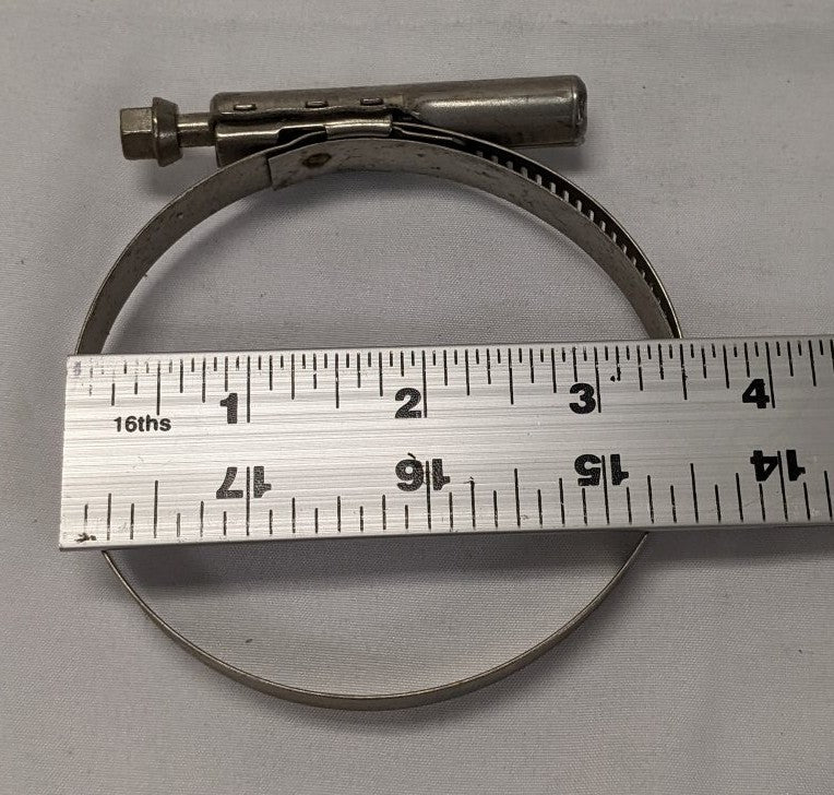 *Lot of 5* Tridon 2-1/2" - 3-1/2" (64-89 mm) Screw Adjust Hose Clamp