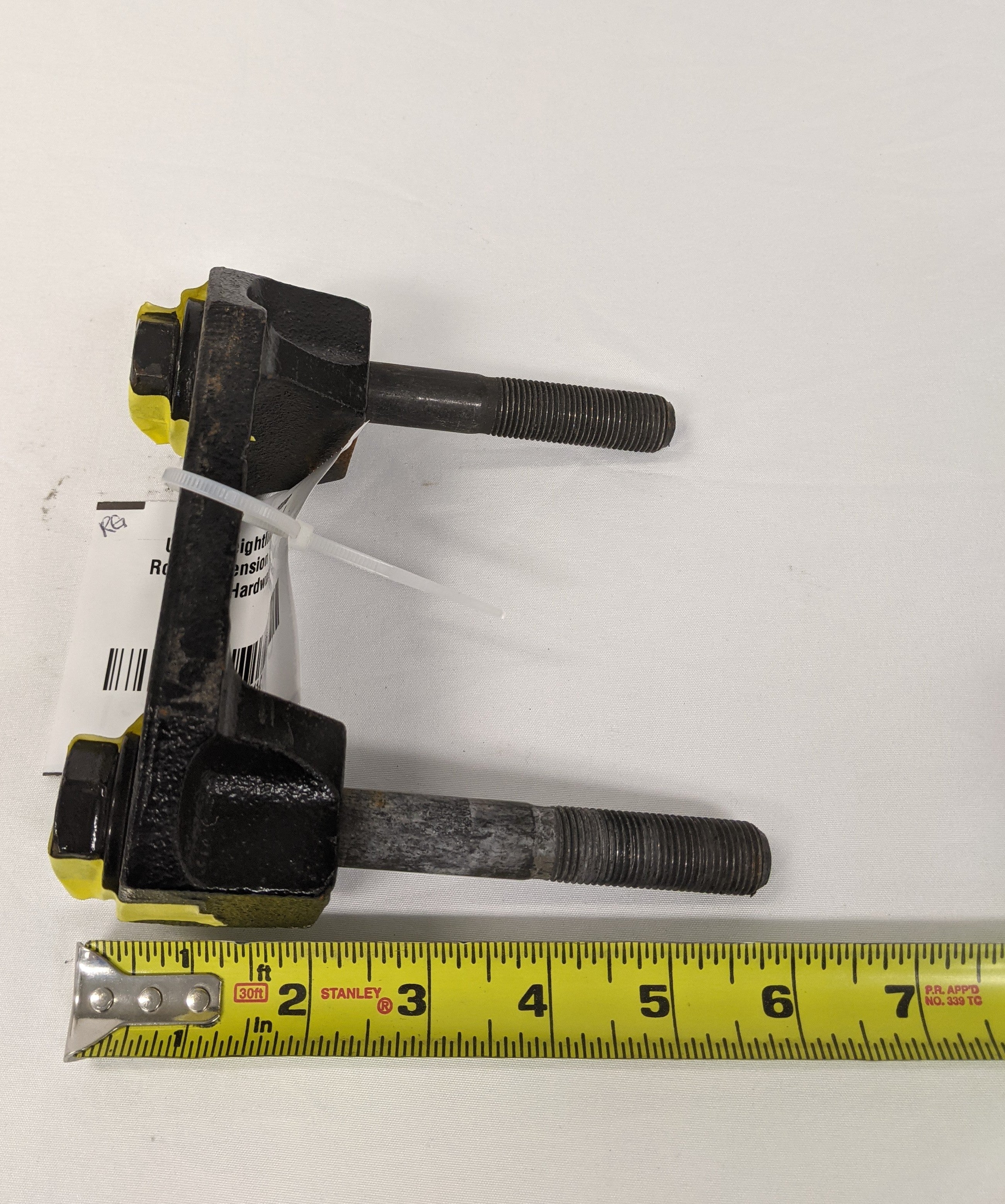 Used Freightliner Torque Rod Suspension Bracket w/ Hardware - P/N 16-12324-000 (10091727946044)