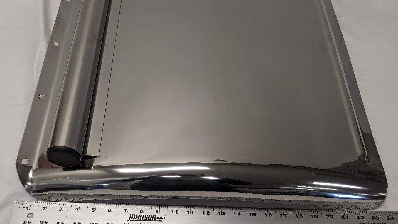 BettsHD Freightliner RH Stainless Quarter Fender SP241WS5