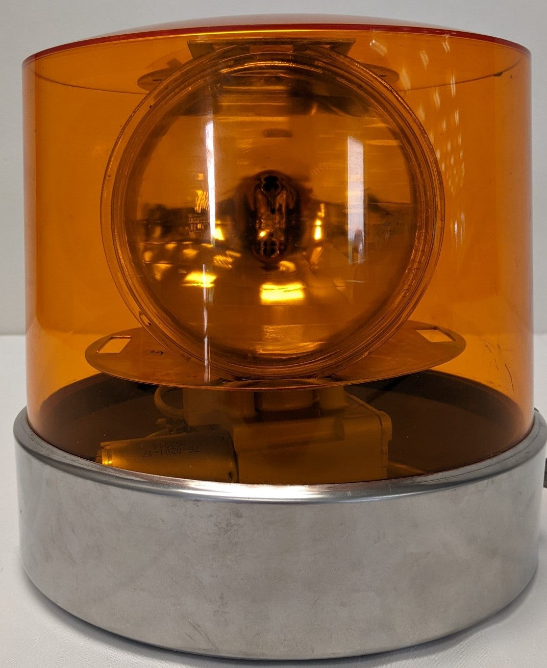 Grote 12V Sealed Beam Revolving Amber Beacon Light - P/N 7622