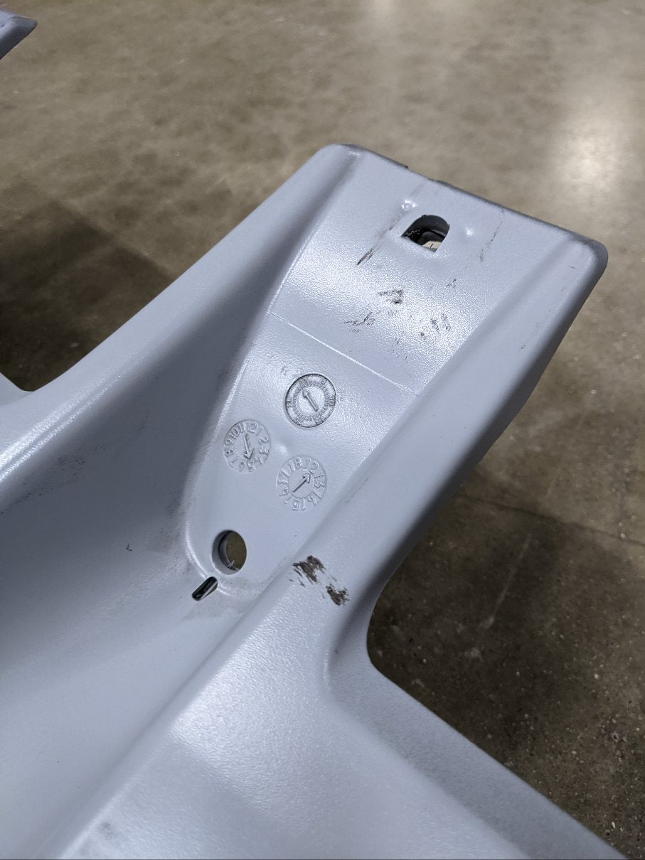 FTL M2 Reinforced Exterior Unfinished Painted Sunvisor - P/N  A22-74451-000