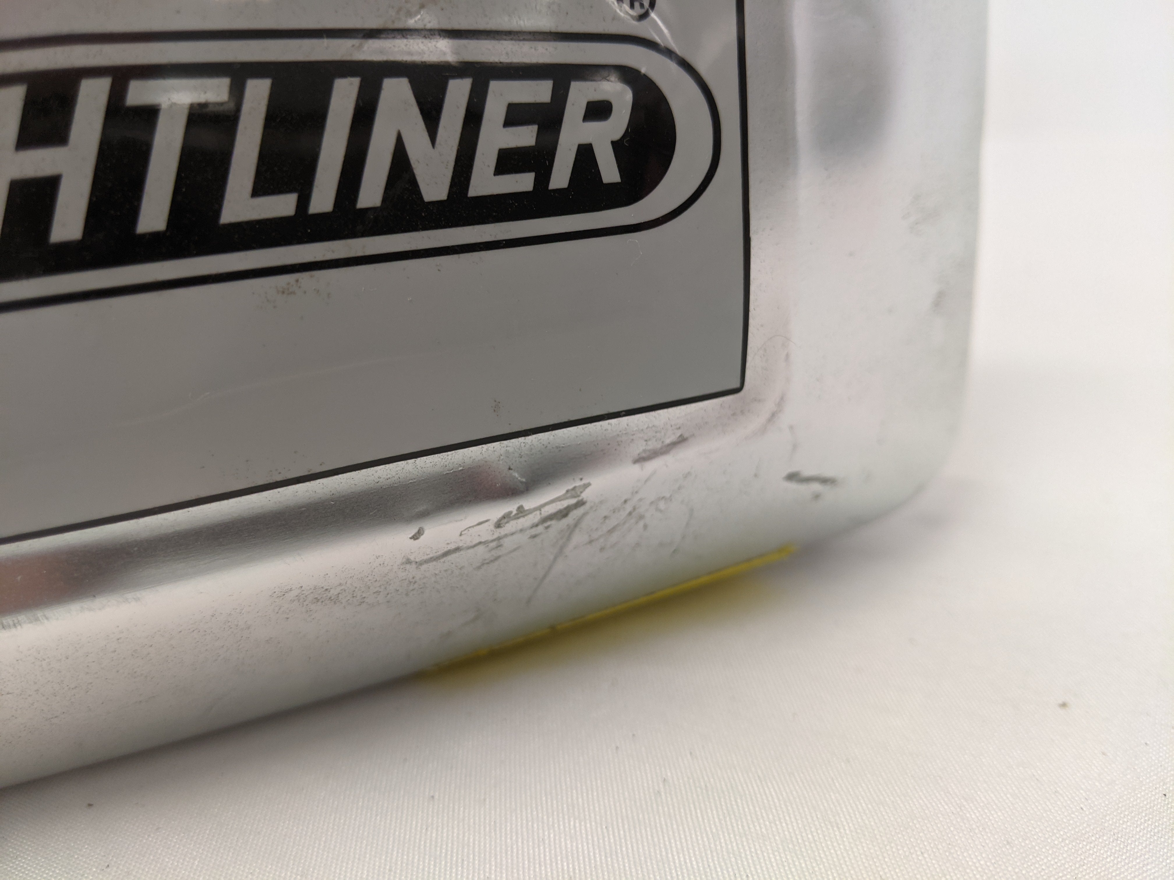 *Dented* Freightliner 26" Bright Rectangular Air Horn w/ Logo - P/N 22-58124-000 (10071075979580)