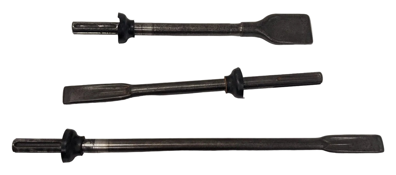 Hilti SDS Max Flat Chisel Set - 3pc - 29010712, 65860812
