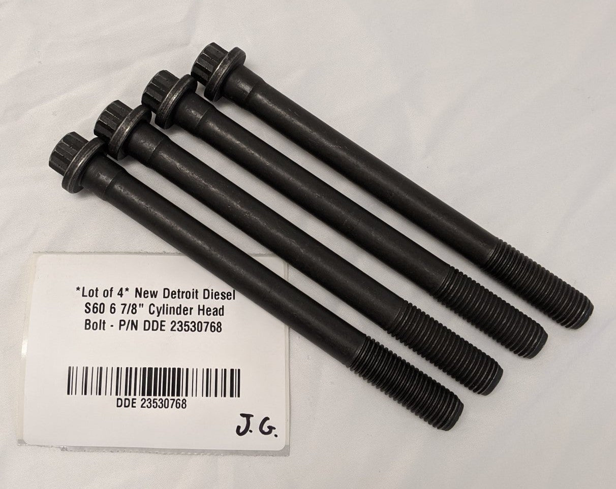 Detroit Diesel S60 6 7/8" Cylinder Head Bolt - P/N DDE 23530768