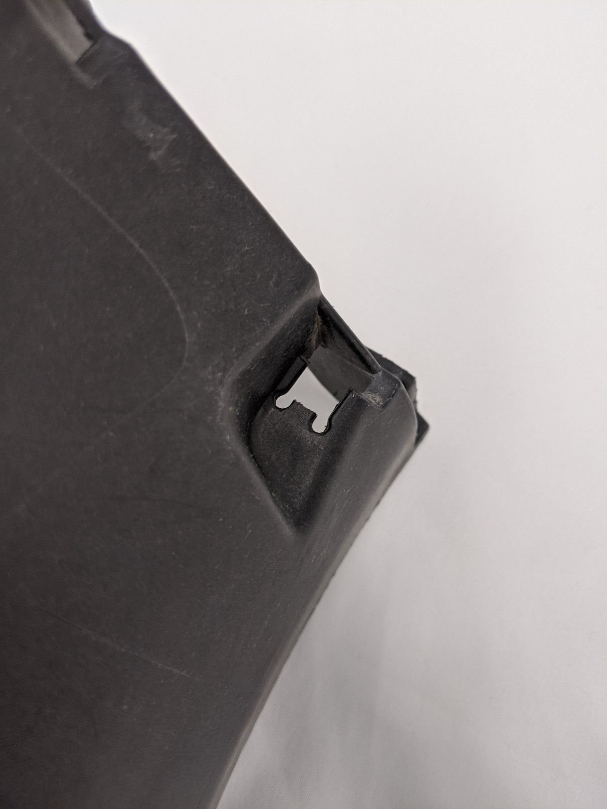 Used Freightliner Black Radiator Fan Upper Shroud Piece - P/N 05-25201-001