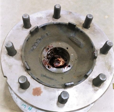 Gunite 1.81" Stud Standout Front Wheel Hub And Rotor Assembly - P/N GUN 87142