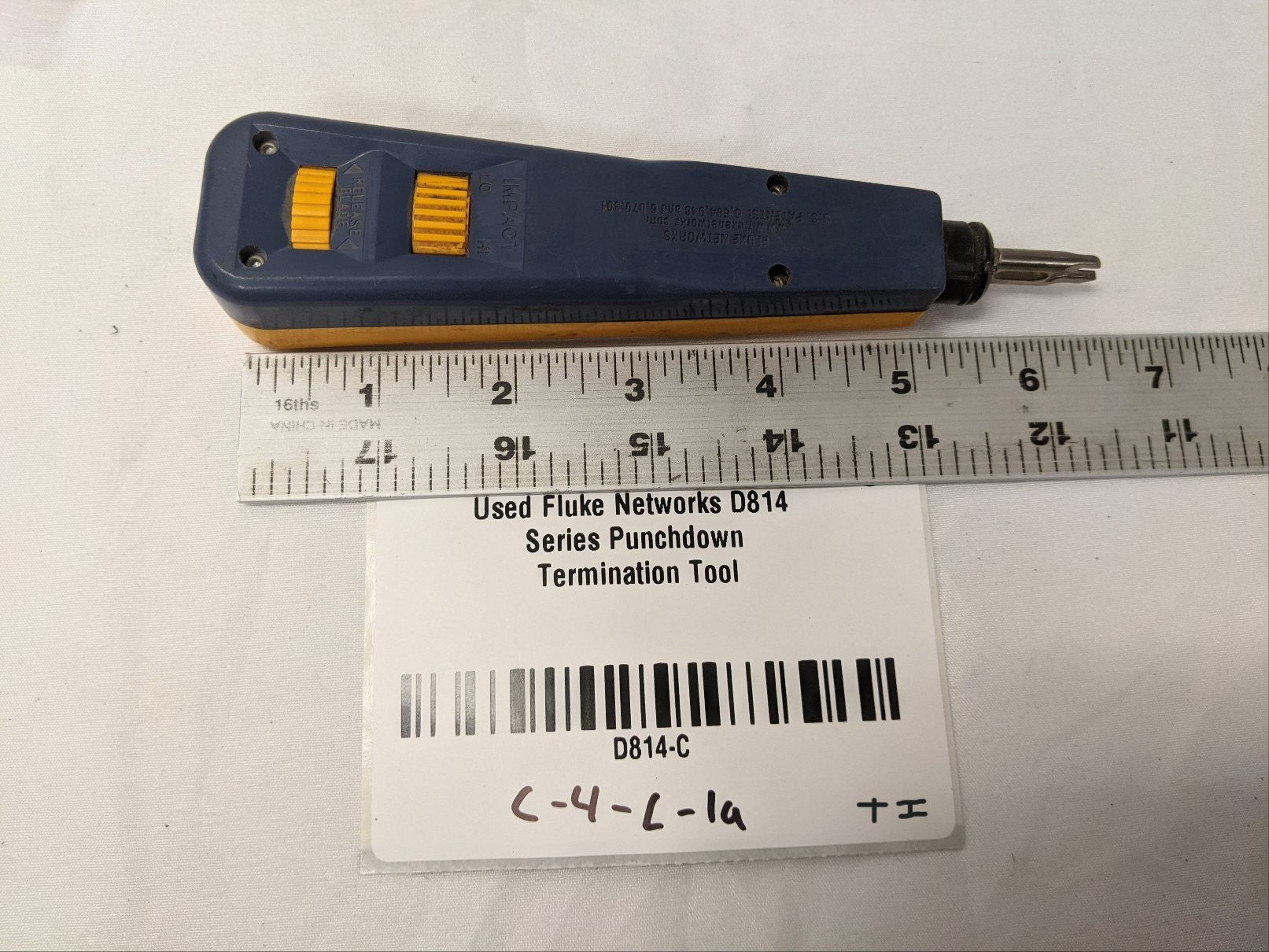 Fluke Networks D814 Punchdown Tool LO/HI Impact w/ Blade
