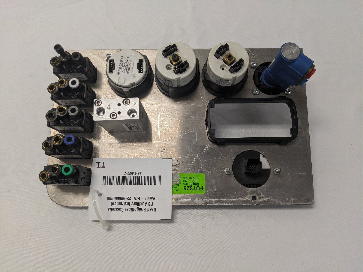 Used Freightliner Cascadia P3 Auxiliary Instrument Panel  - P/N  22-60660-000