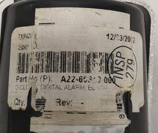 Freightliner Cascadia Digital Alarm Clock A22-69343-000 Used