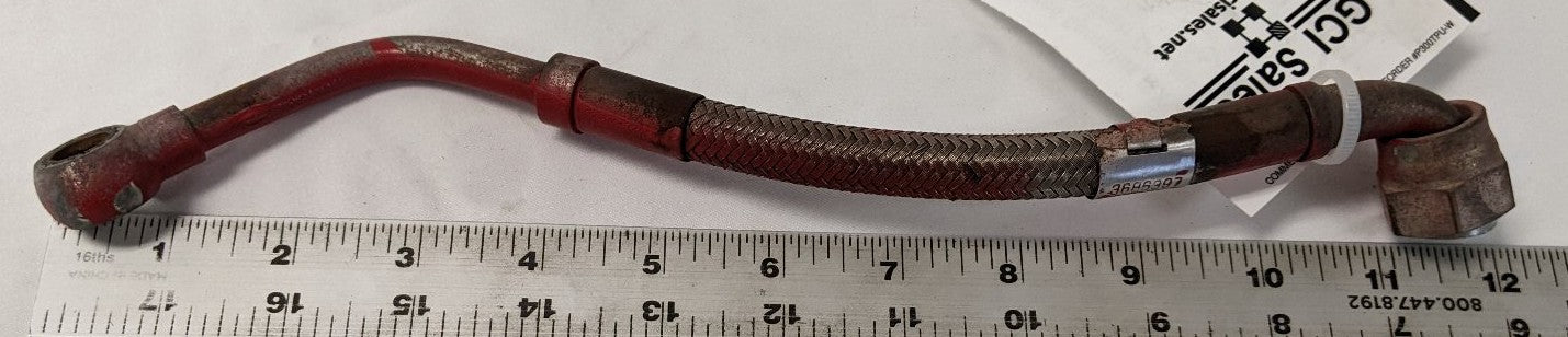 Used Cummins ISX 15 Turbo Coolant Supply Flexible Hose | P/N 3686397