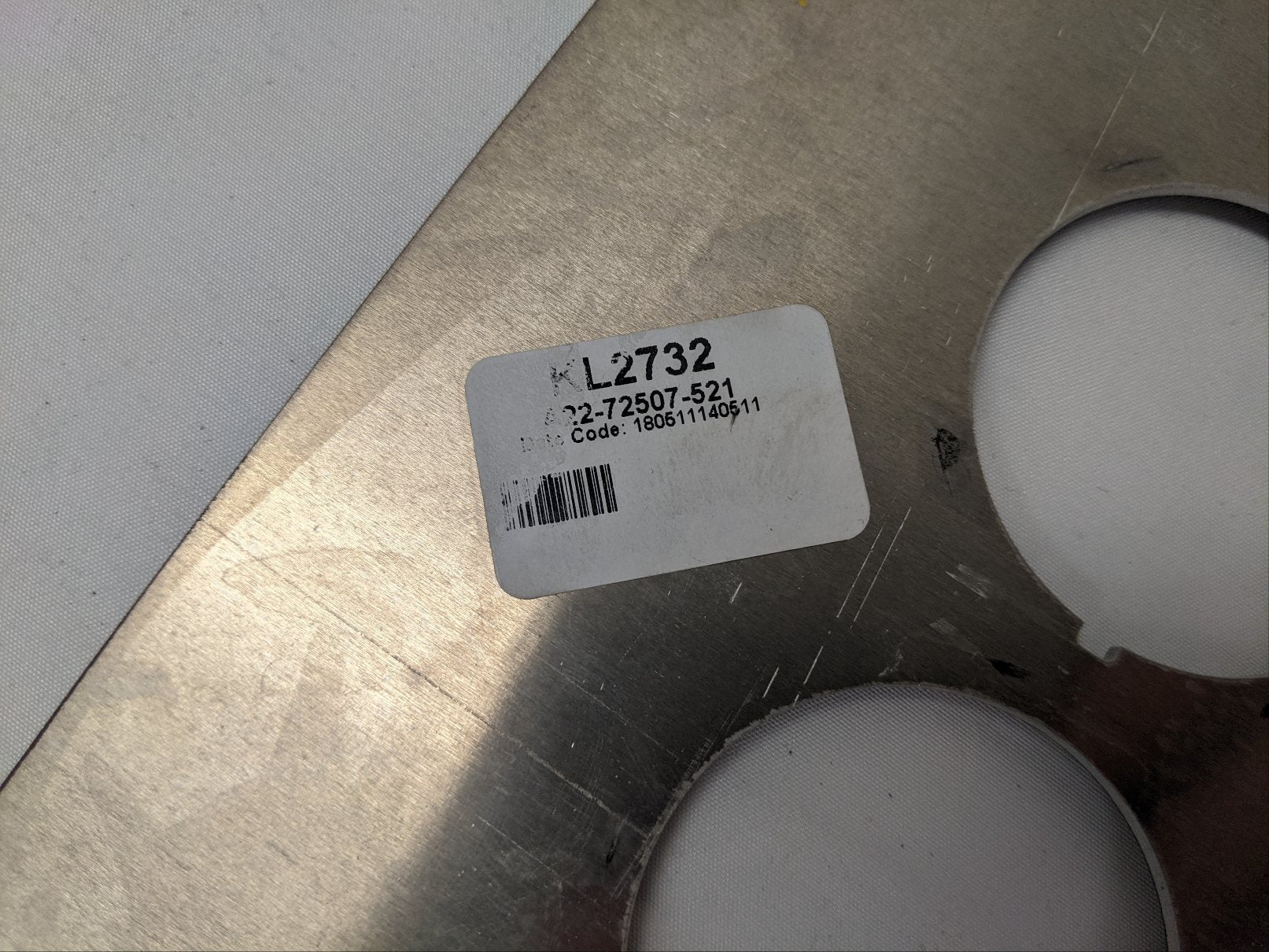 Western Star 4700 5700 Blank Dash Cluster Instrument Panel - P/N A22-72390-001