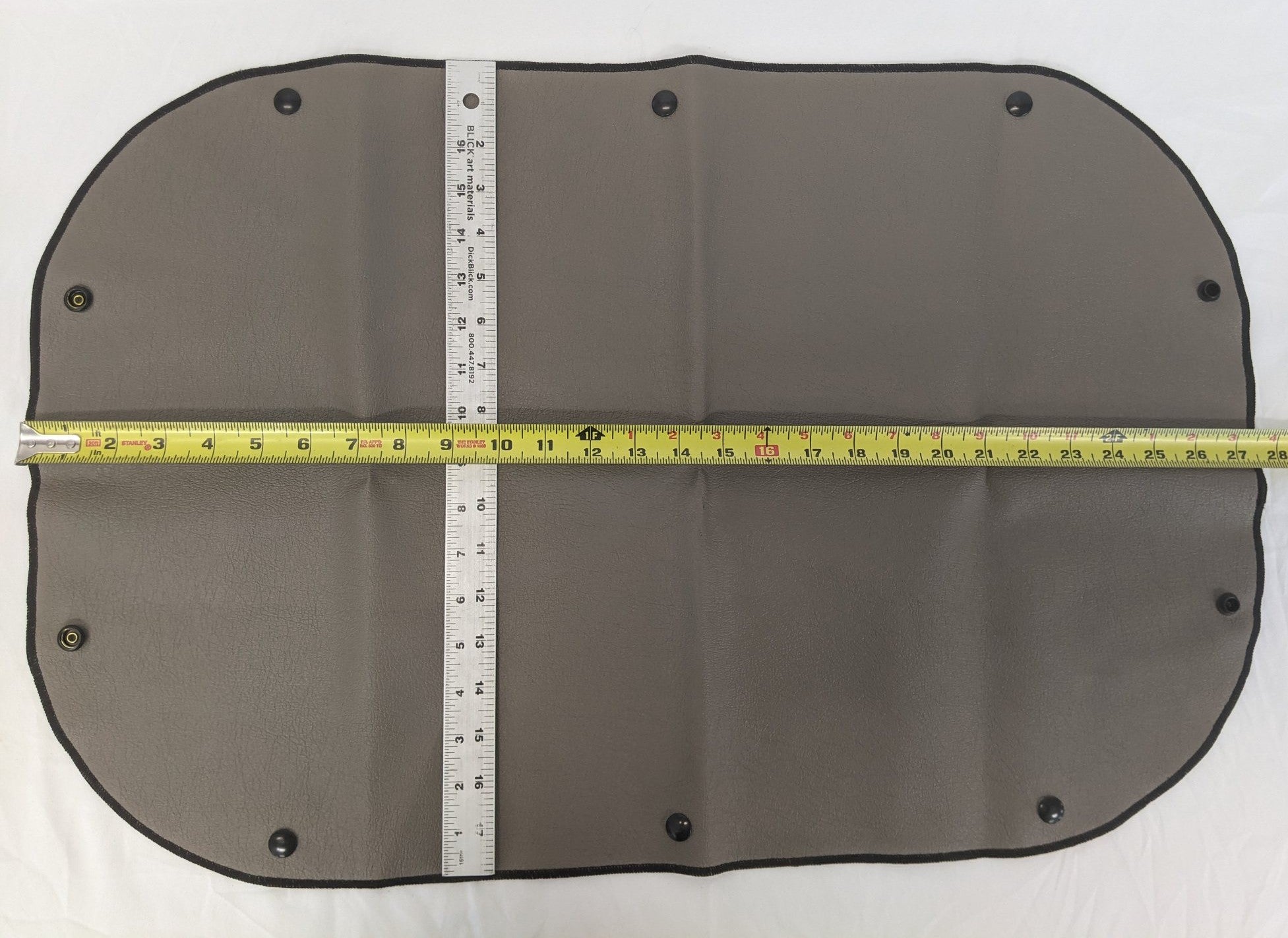 Freightliner Cascadia P3 Gray Sidewall Window Curtain - P/N A18-60042-000