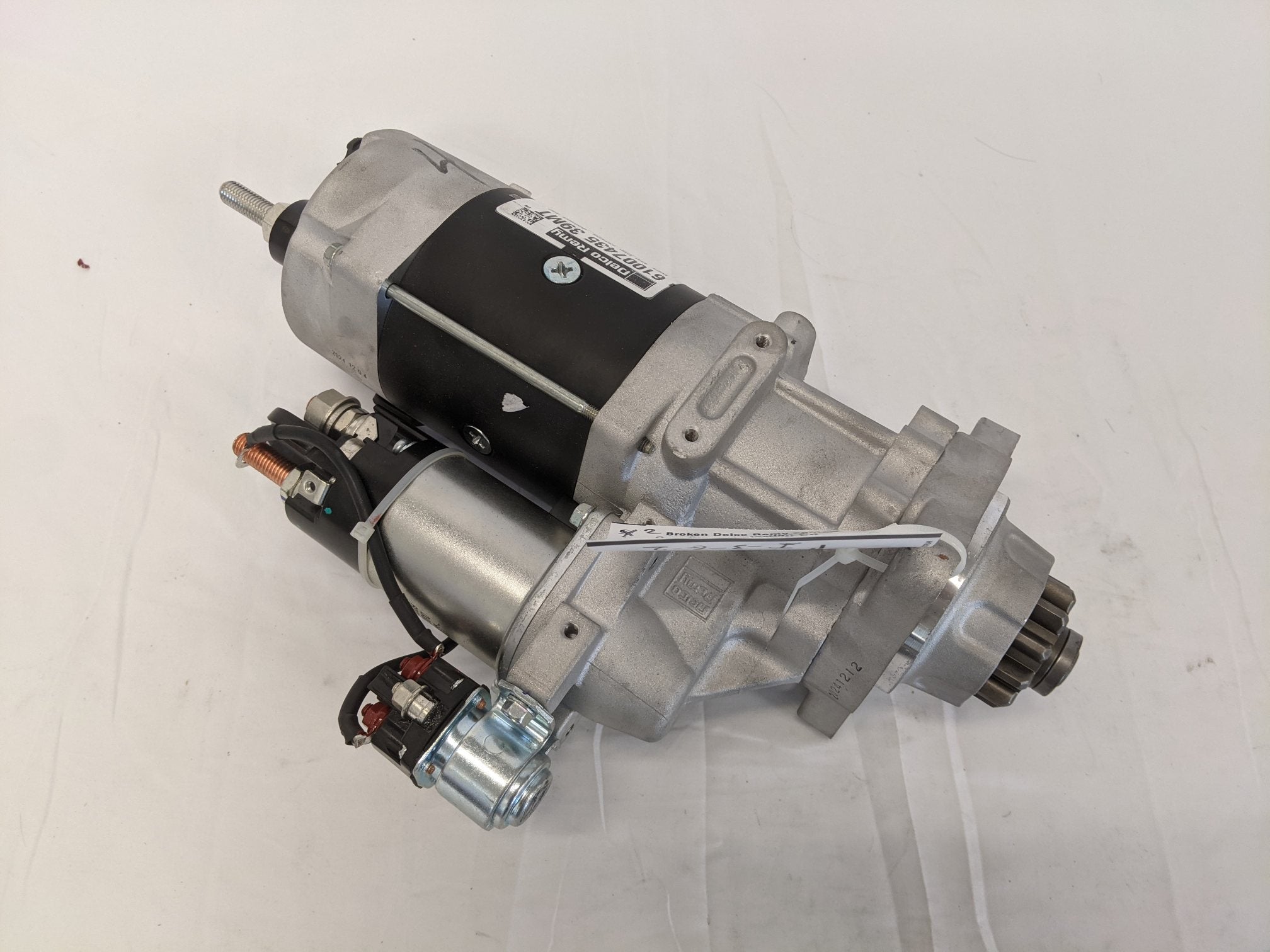 *Broken* Delco Remy 39MT Over Crank Protection Starter Motor-P/N DR 61007435 (10162177048892)