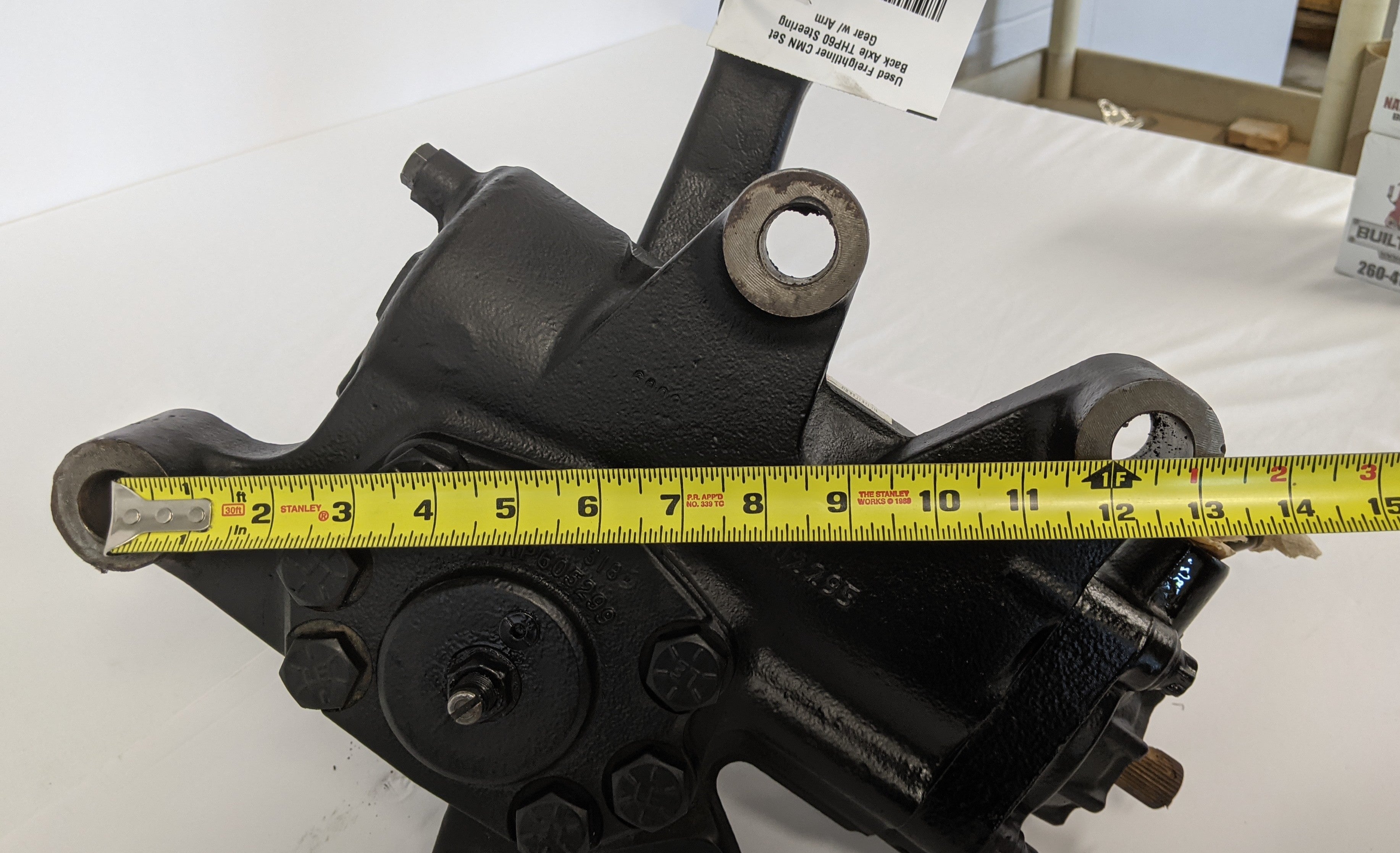 Used Freightliner CMN Set Back Axle THP60 Steering Gear w/ Arm- P/N 14
