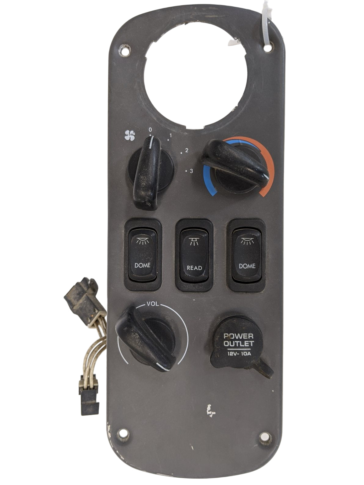 Used Freightliner Columbia Sleeper Cab Control Panel - P/N 22-43811-004