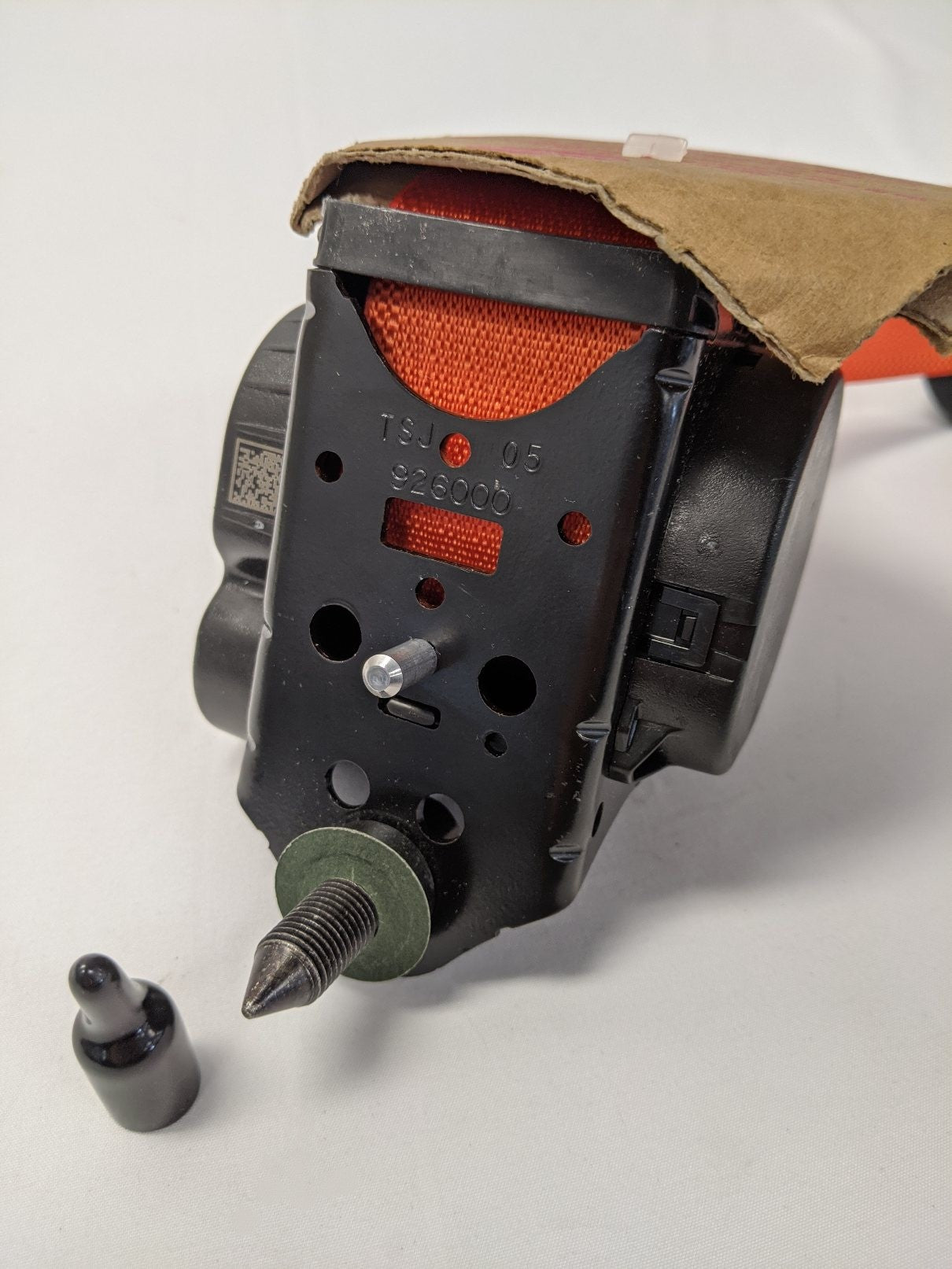 IMMI 3 Point 145 Orange Seat Belt - IMM F154548 - Missing Belt