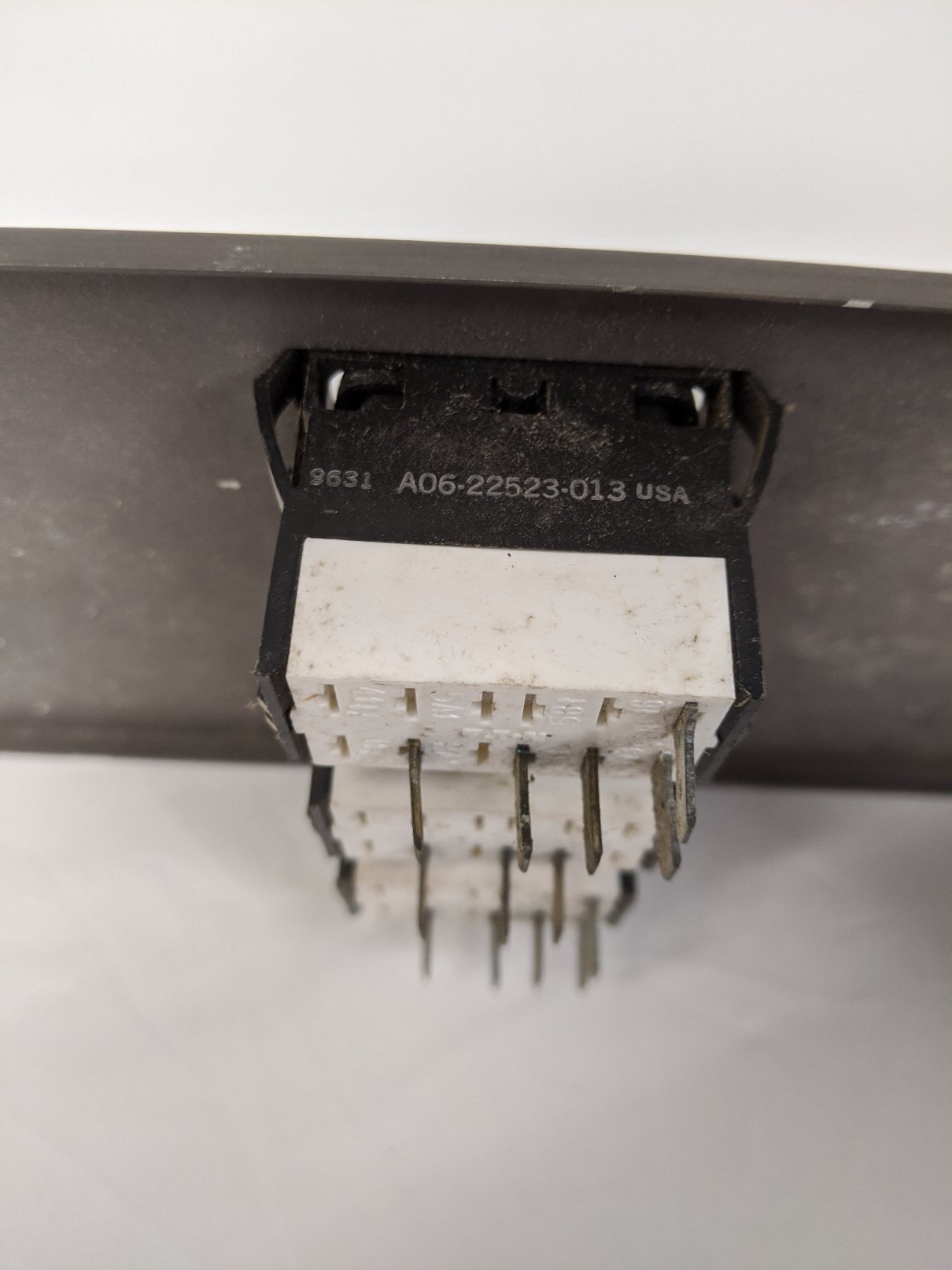 Used Freightliner Columbia Sleeper Lamp Switch Control Panel -  P/N 22-43811-003