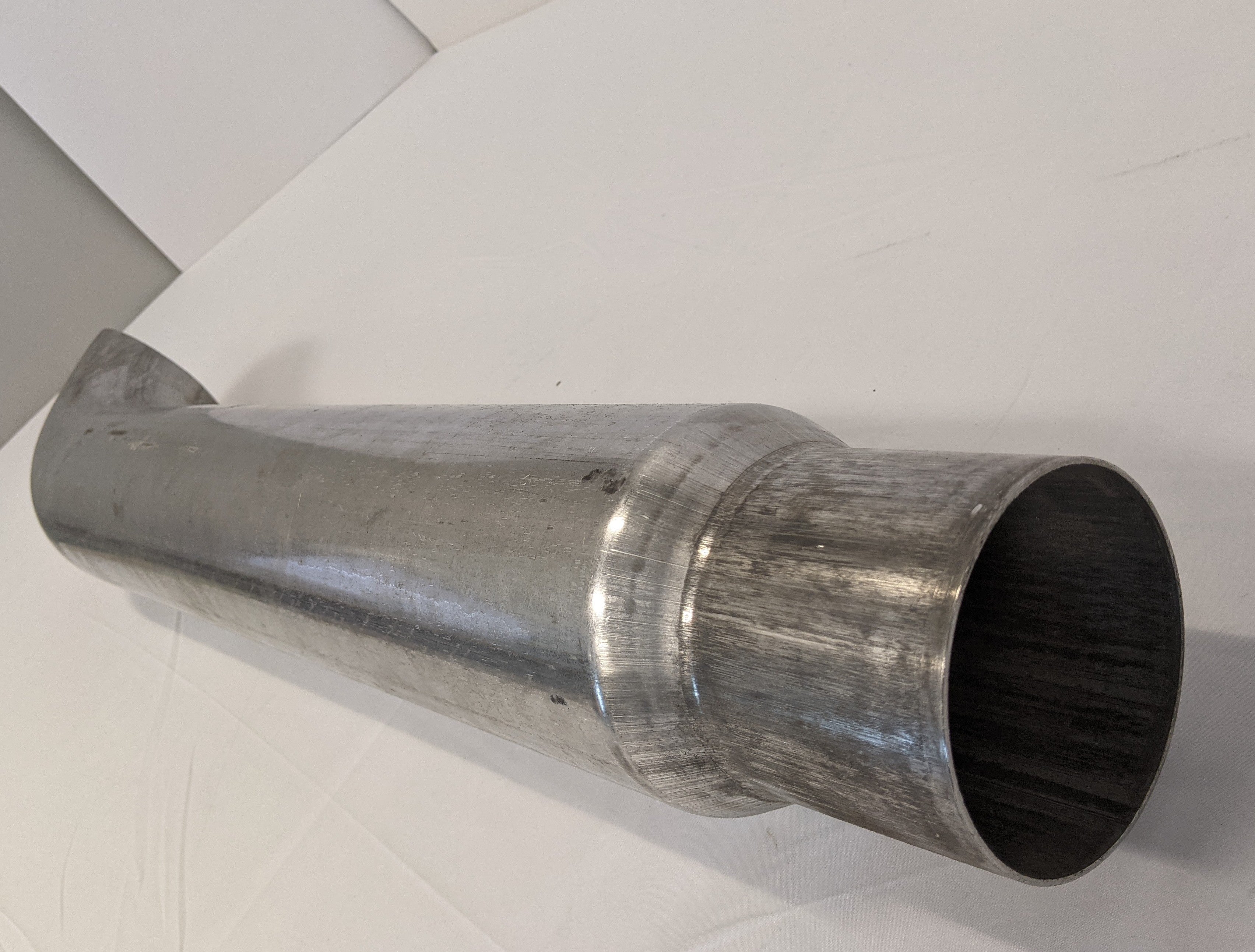 Freightliner 4" to 5" Plain Stainless Steel Exhaust Stack Pipe -P/N 04-35552-138 (10140191949116)