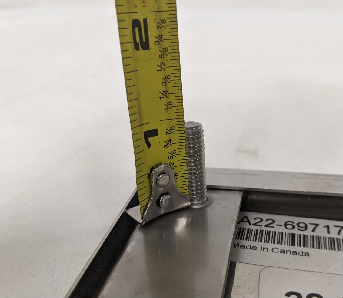 Dieter Freightliner Chrome Driver Side Valance Panel P/N  A22-69717-000