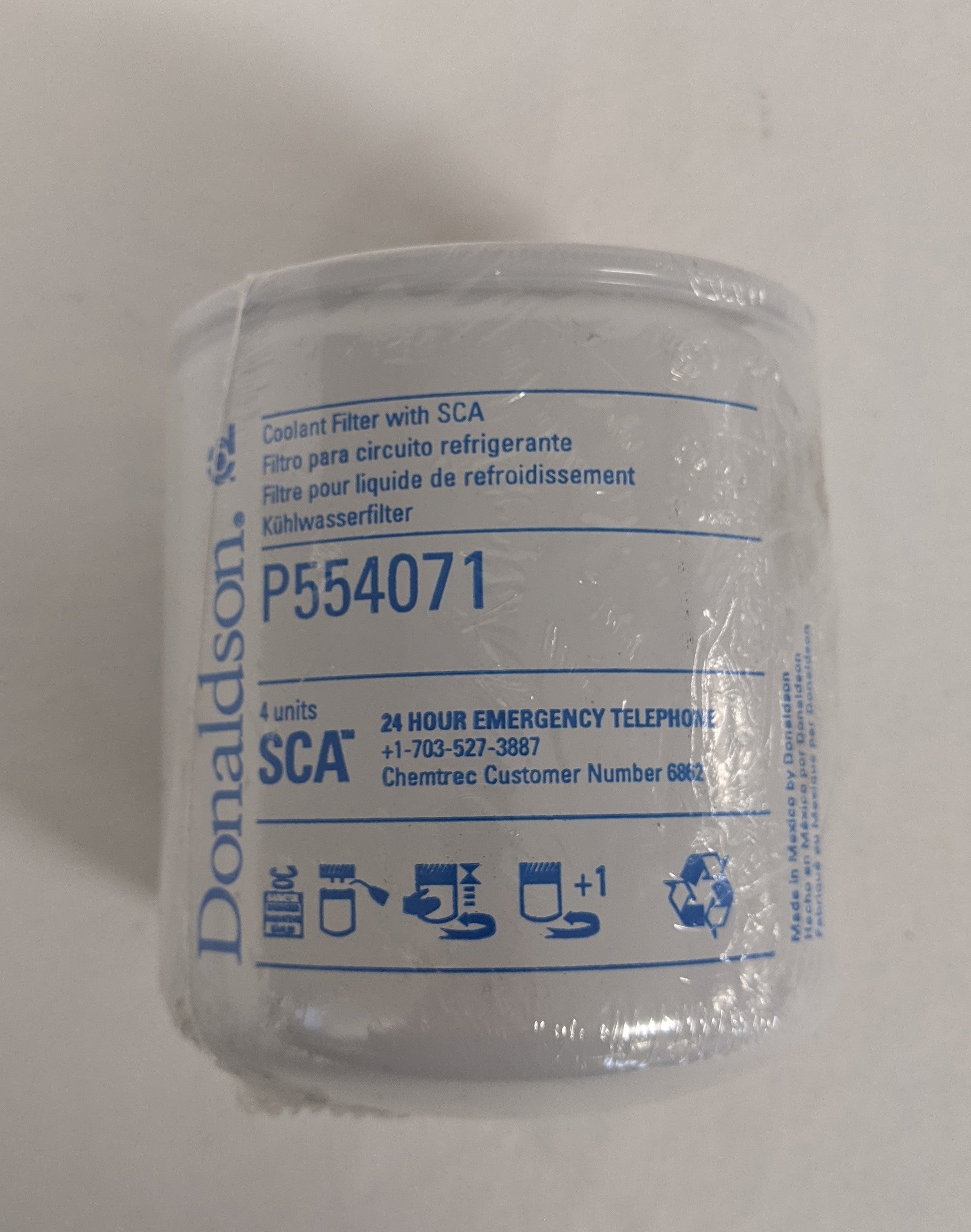 Donaldson Coolant Filter with SCA - P/N DN P554071 (9904314646844)