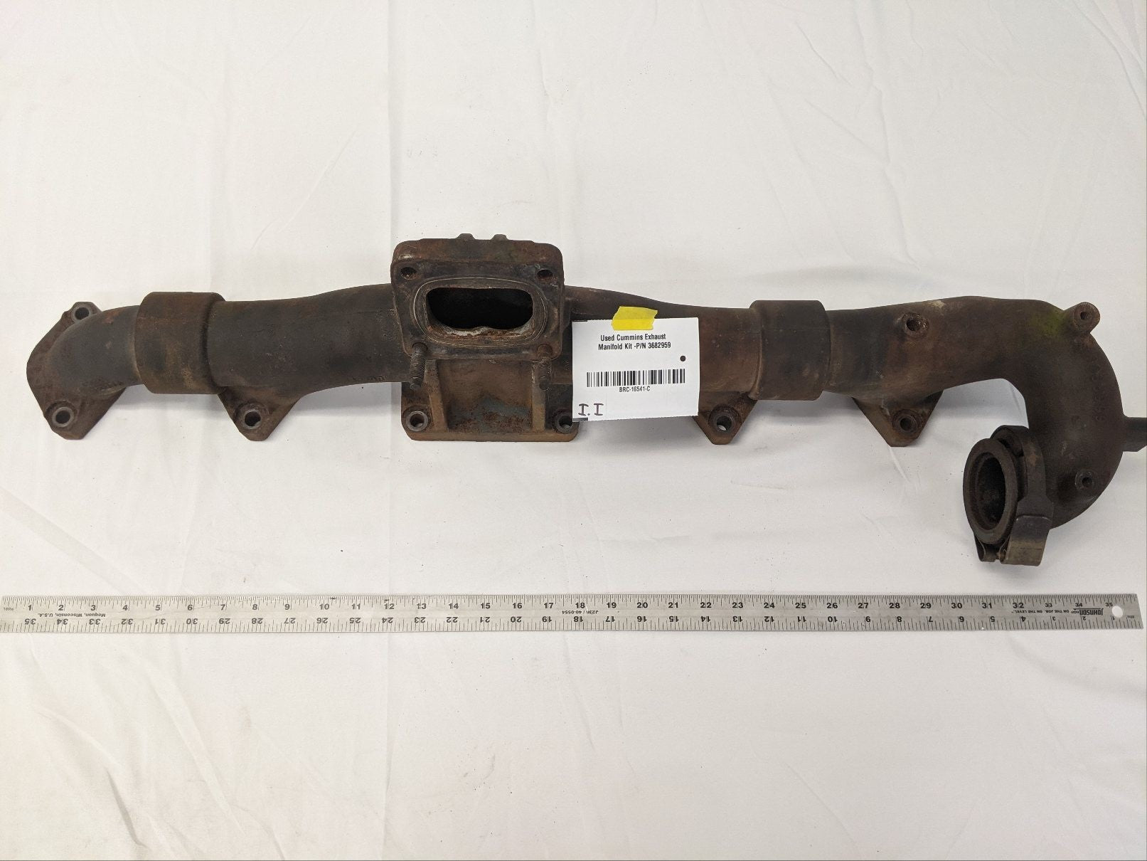 Used Cummins ISX15 Exhaust Manifold w/ EGR -P/N 3683870, 3687062