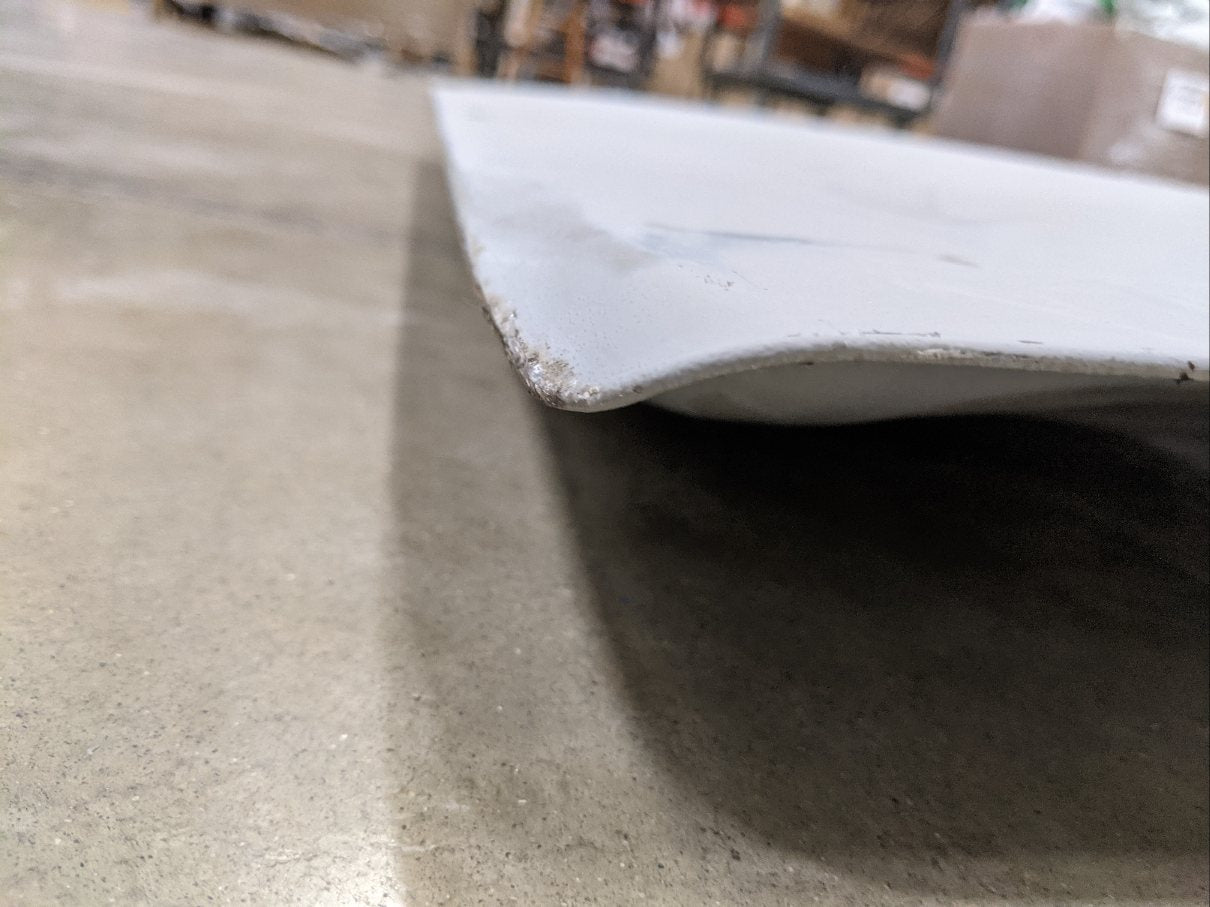 Damaged Freightliner M2 Plus LH (Driver's Side) Door (Bottom Corner Bent)
